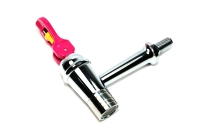 預覽  L01-106H 有壓式長出水龍頭(紅) 附安全把手