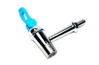 預覽  L01-104 有壓式長出水龍頭(藍)